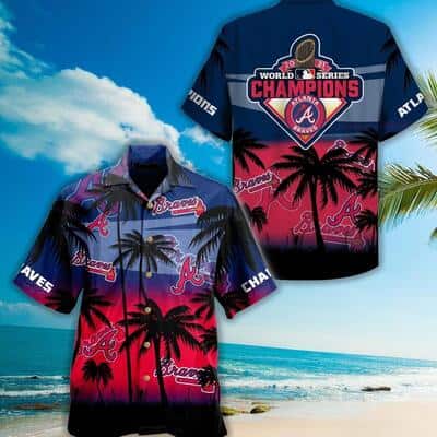 Atlanta Braves Champions Hawaiian Shirt Beach Lovers Gift