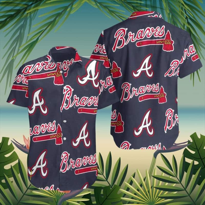 MLB Atlanta Braves Hawaiian Shirt Baseball Fans Gift