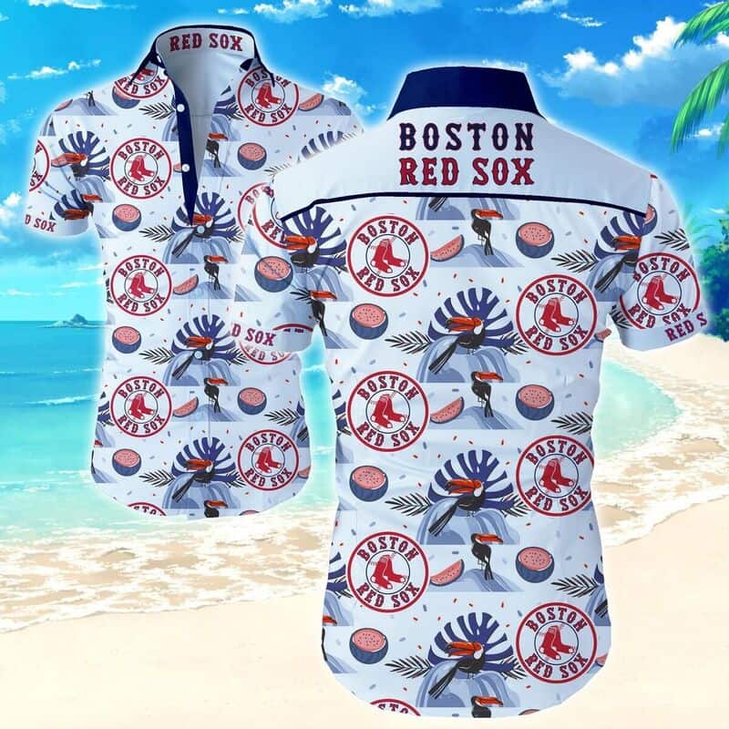 Boston Red Sox Hawaiian Shirt Baseball Fans Gift