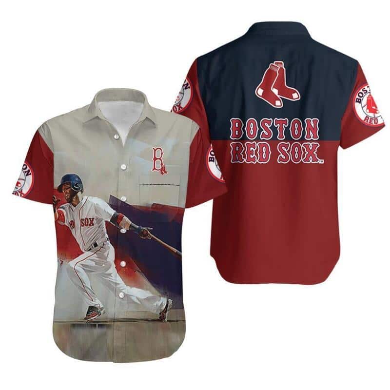 Dustin Pedroia 15 Boston Red Sox Hawaiian Shirt Baseball Fans Gift