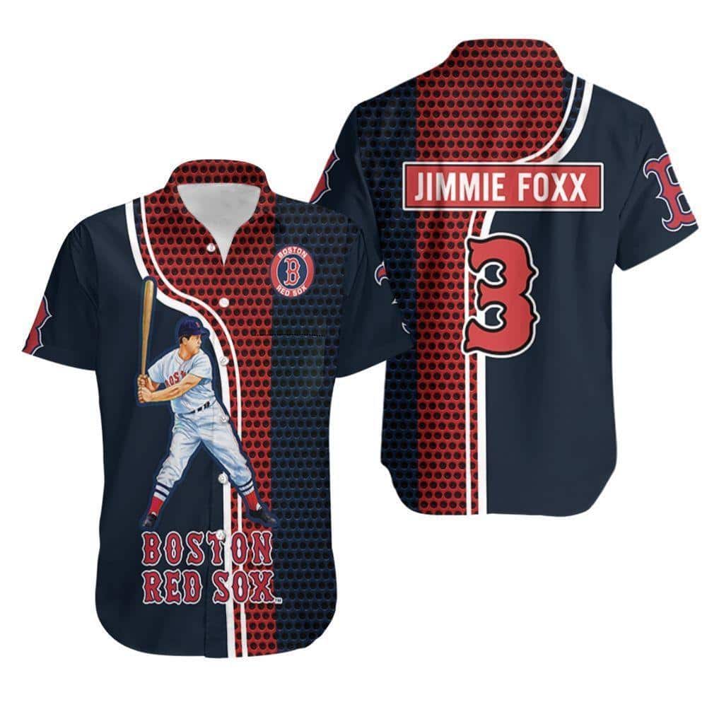 Jimmie Foxx Boston Red Sox Hawaiian Shirt Baseball Fans Gift