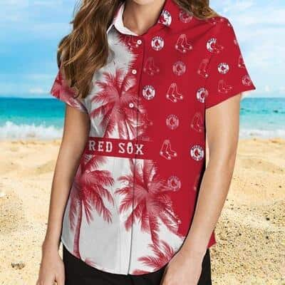 Boston Red Sox Hawaiian Shirt Baseball Gift For Beach Lovers