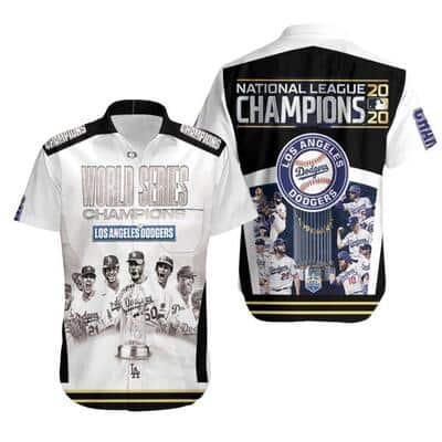 Los Angeles Dodgers Hawaiian Shirt World Series Champions