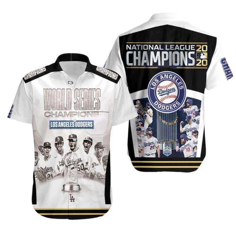 Los Angeles Dodgers Hawaiian Shirt World Series Champions