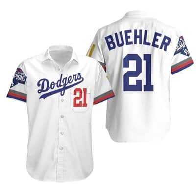 Los Angeles Dodgers Buehler 21 Hawaiian Shirt