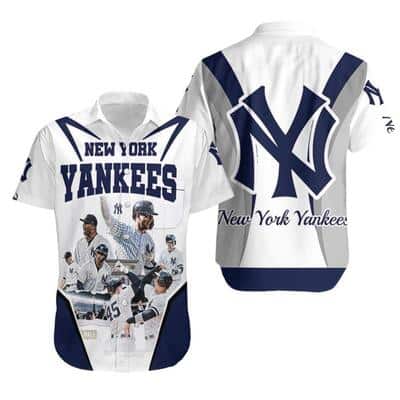 MLB New York Yankees Hawaiian Shirt Father's Day Gift Baseball Fans
