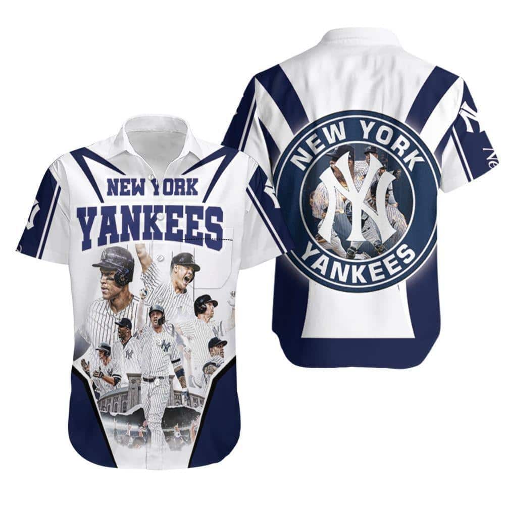New York Yankees Hawaiian Shirt Beach Gift For Sports Lovers