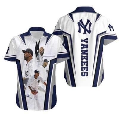 New York Yankees Hawaiian Shirt Great Players Father's Day Gift Baseball Fans