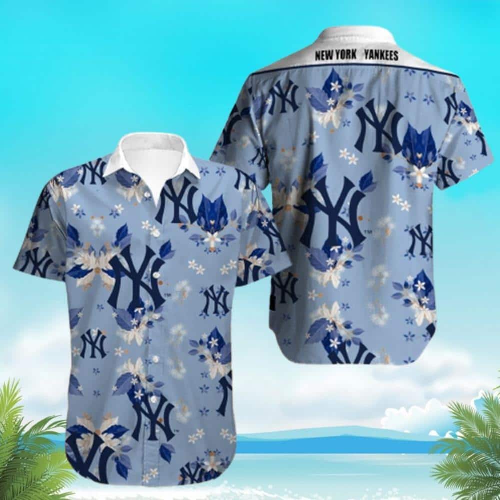 MLB New York Yankees Hawaiian Shirt Summer Beach Gift