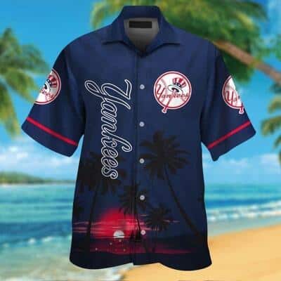 New York Yankees Hawaiian Shirt Baseball Gift For Beach Lovers