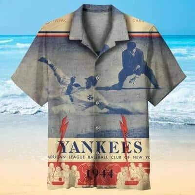 New York Yankees 1944 Hawaiian Shirt Gift For Baseball Players