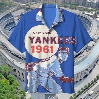 New York Yankees 1961 Hawaiian Shirt Gift For Baseball Fans