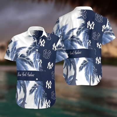 MLB New York Yankees Hawaiian Shirt Coconut Tree Trendy Summer Gift