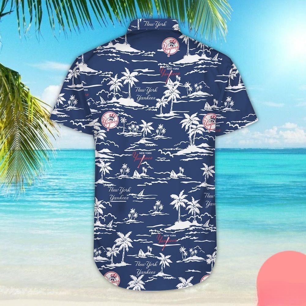 MLB New York Yankees Hawaiian Shirt Beach Pattern Gift For Sport Fans