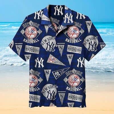 Baseball New York Yankees Hawaiian Shirt Summer Gift For Friend