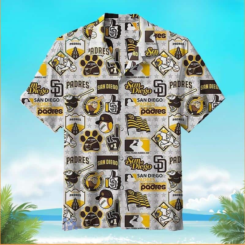 San Diego Padres Hawaiian Shirt