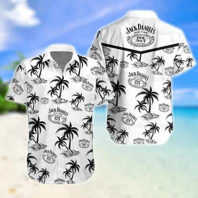 Jack Daniels Hawaiian Shirt Father's Day Gift For Beach Lovers