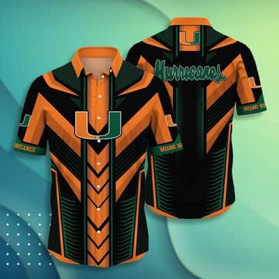 NCAA Miami Hurricanes Hawaiian Shirt Best Gift For College Football Fans