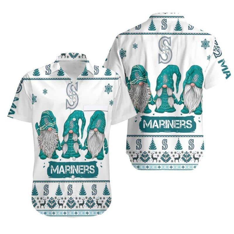 Seattle Mariners Hawaiian Shirt Christmas Gift For Baseball Lovers