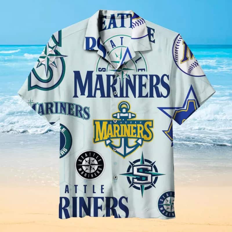 Seattle Mariners Hawaiian Shirt Baseball Gift For Boyfriend