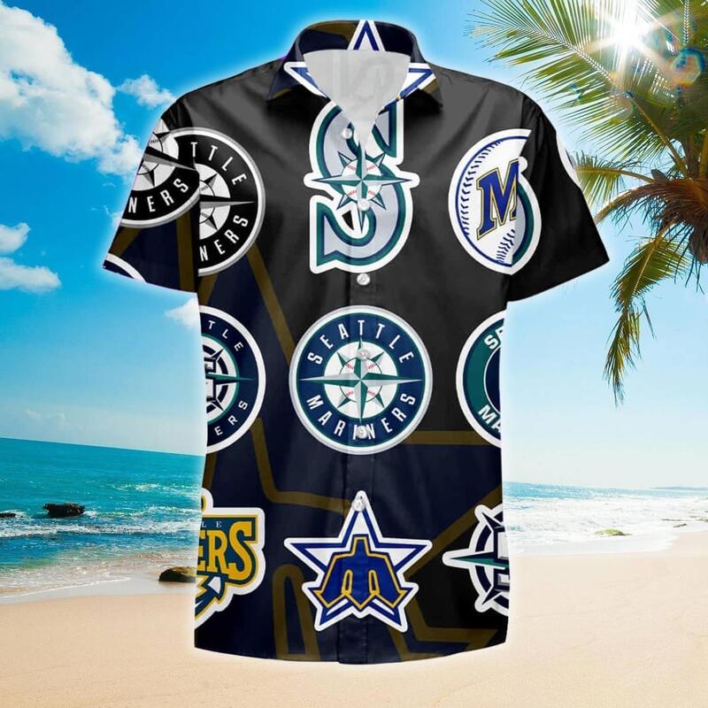 MLB Seattle Mariners Hawaiian Shirt Beach Gift For Baseball Fans