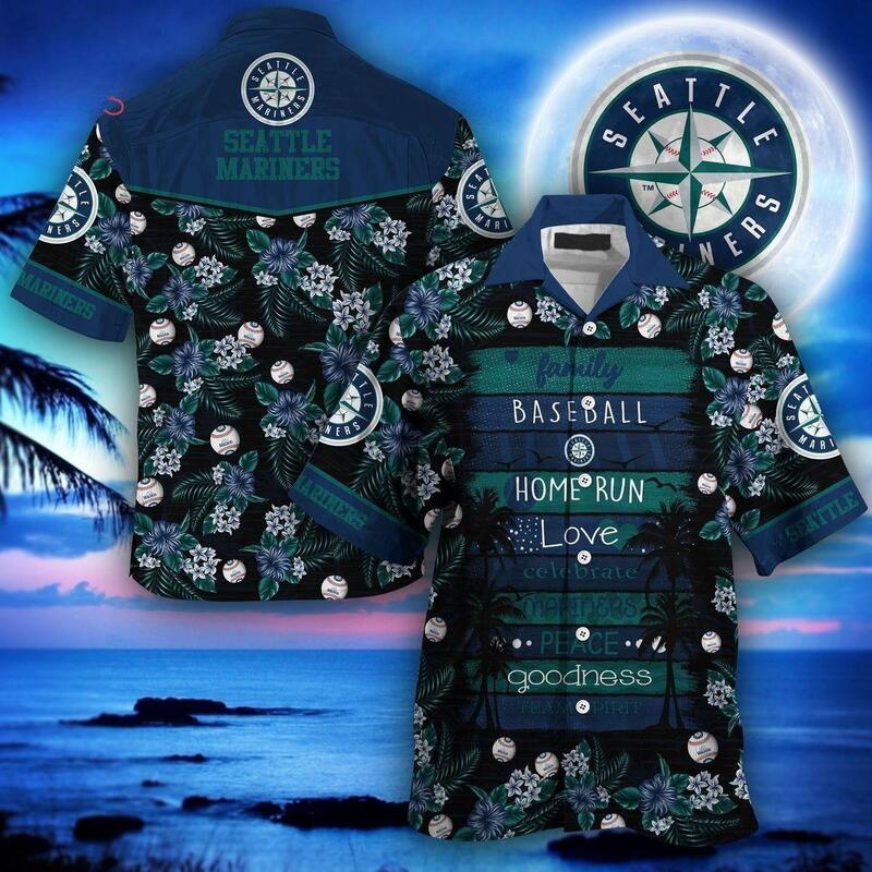 MLB Seattle Mariners Hawaiian Shirt Gift For Beach Vacation