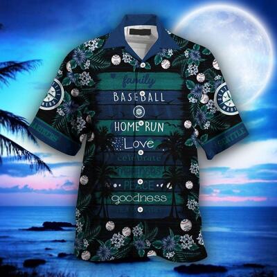 MLB Seattle Mariners Hawaiian Shirt Gift For Beach Vacation