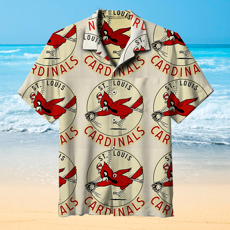 St. Louis Cardinals Hawaiian Shirt Baseball Gift For Beach Lovers
