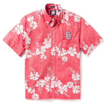 St. Louis Cardinals Hawaiian Shirt Hibiscus Flower Pattern All Over Print