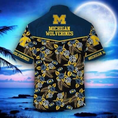 Michigan Wolverines Hawaiian Shirt Gift For College Football Fans