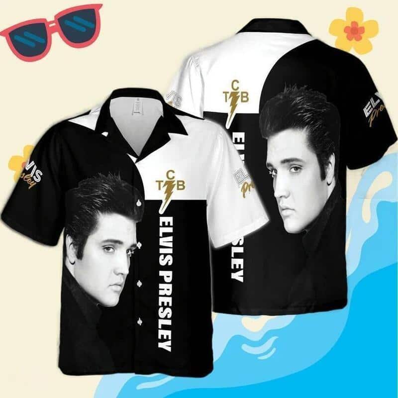 Elvis Presley Hawaiian Shirt Gift For Rock And Roll Lovers