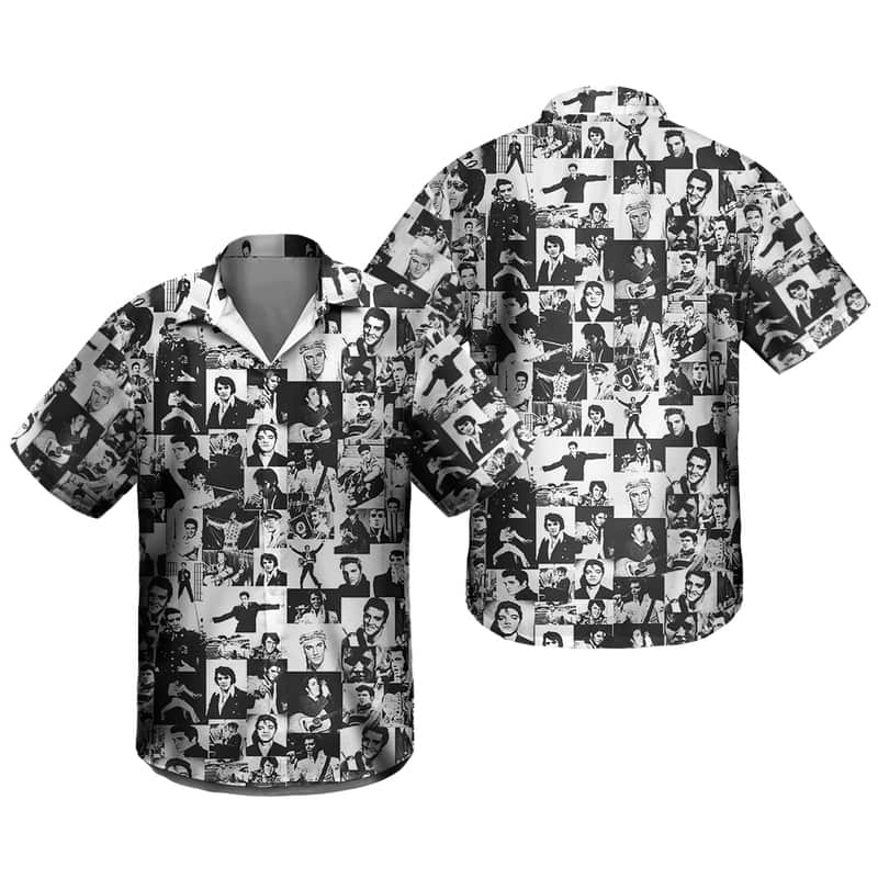 Elvis Presley Hawaiian Shirt Beach Gift For Rock And Roll Lovers