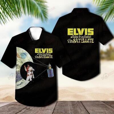 Aloha From Hawaii Via Satellite Elvis Presley Hawaiian Shirt