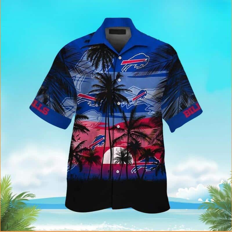 Vintage Buffalo Bills Hawaiian Shirt Beach Gift For Friend