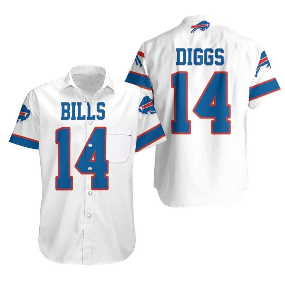 Buffalo Bills Hawaiian Shirt Diggs 14 Gift For Football Fans