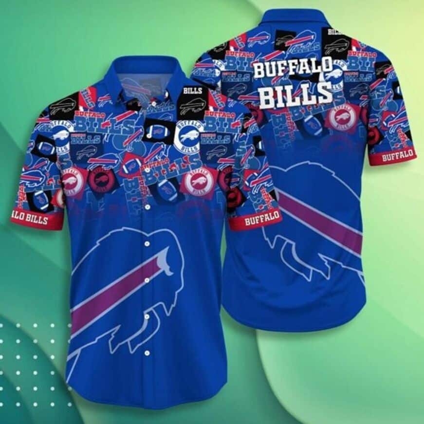 Buffalo Bills Hawaiian Shirt Football Gift For Beach Vacation