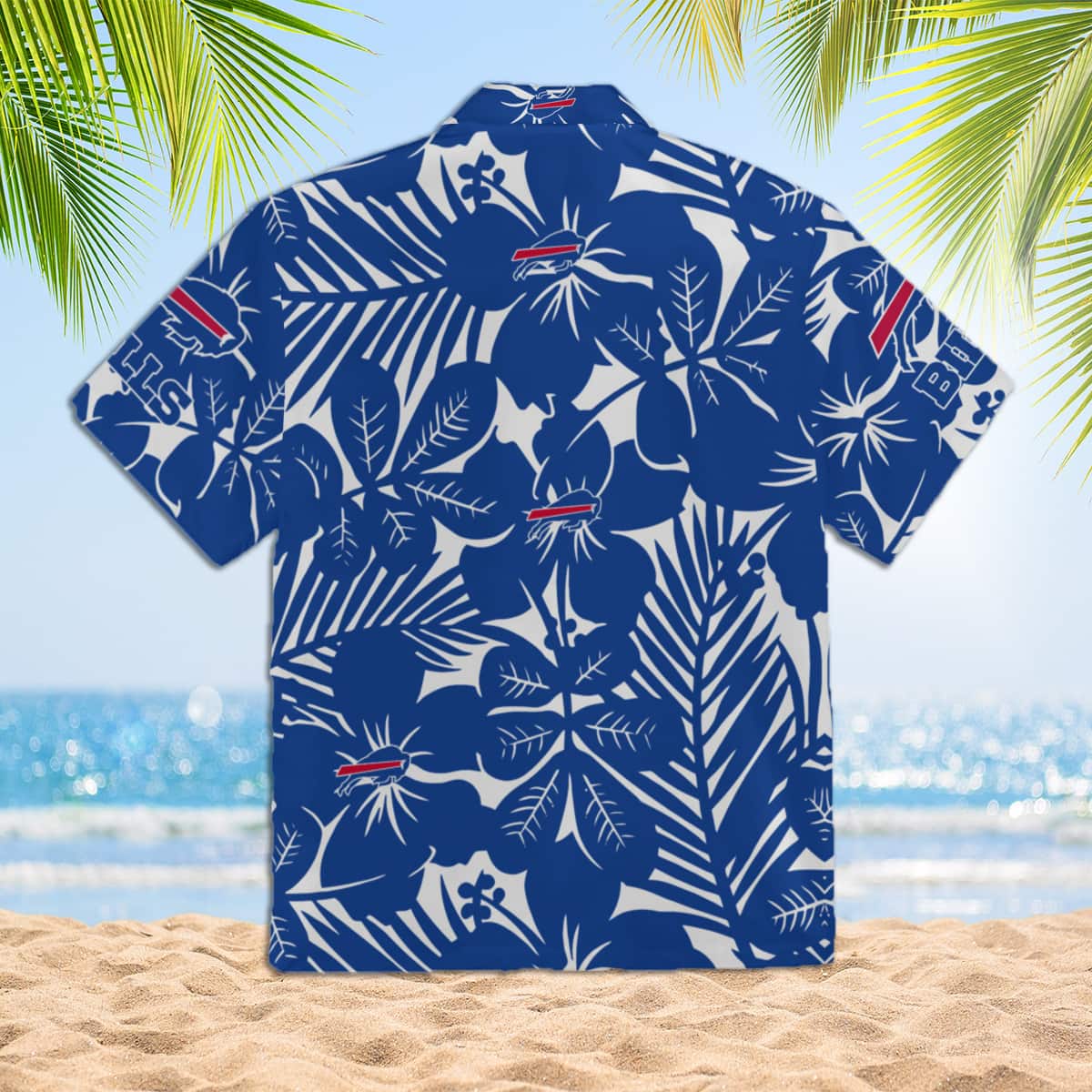 Atlanta Braves Hawaiian Shirt Hibiscus Seamless Pattern, Vacation