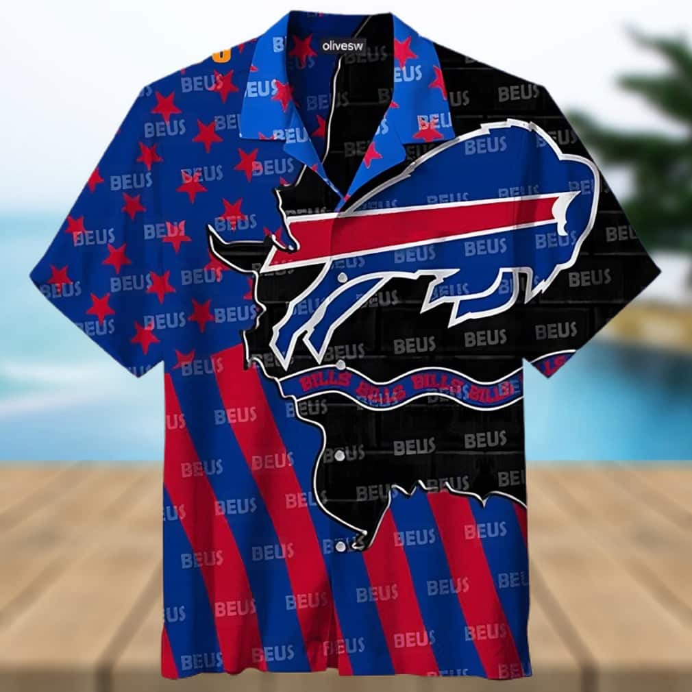 Nfl Buffalo Bills Hawaiian Shirt Sport Gift For Beach Trip