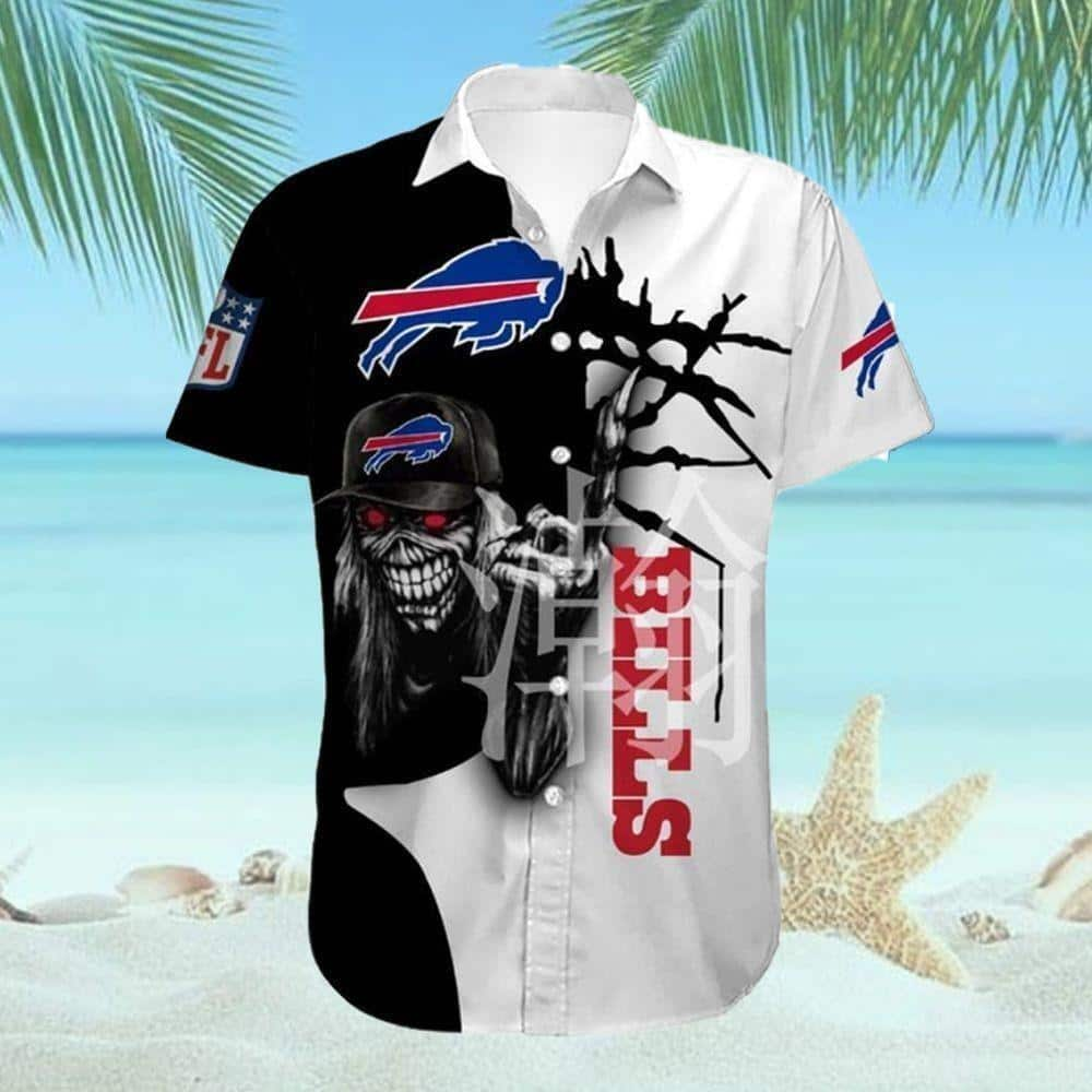 Hibiscus Palm Tree Buffalo Bills Hawaiian Shirt - NFL Fan Souvenir