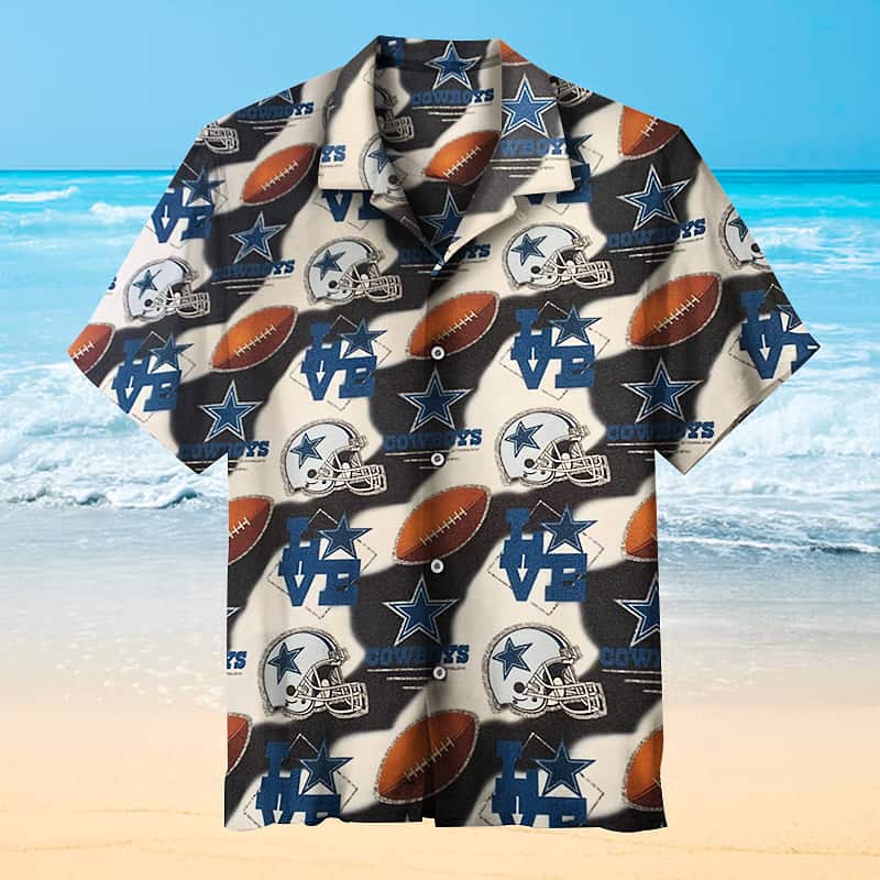 Dallas Cowboys Hawaiian Shirt Summer Gift For Friend