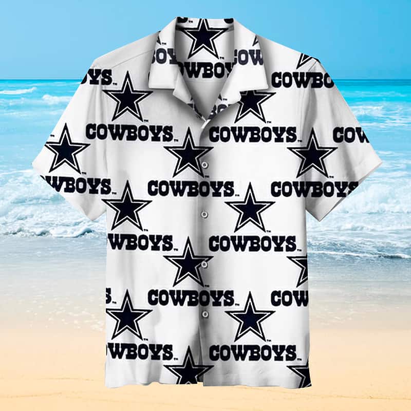 Dallas Cowboys Hawaiian Shirt Beach Gift For Friend