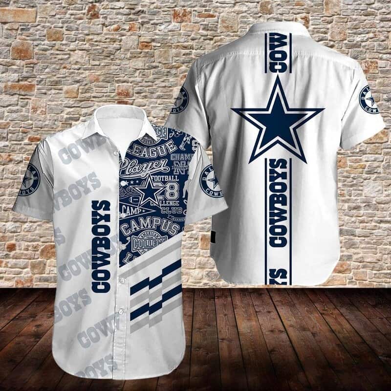 Dallas Cowboys Hawaiian Shirt Sport Gift For Dad