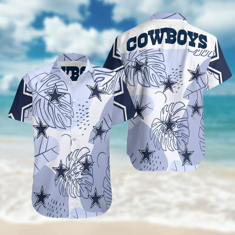 Dallas Cowboys Hawaiian Shirt Beach Gift For Football Fans