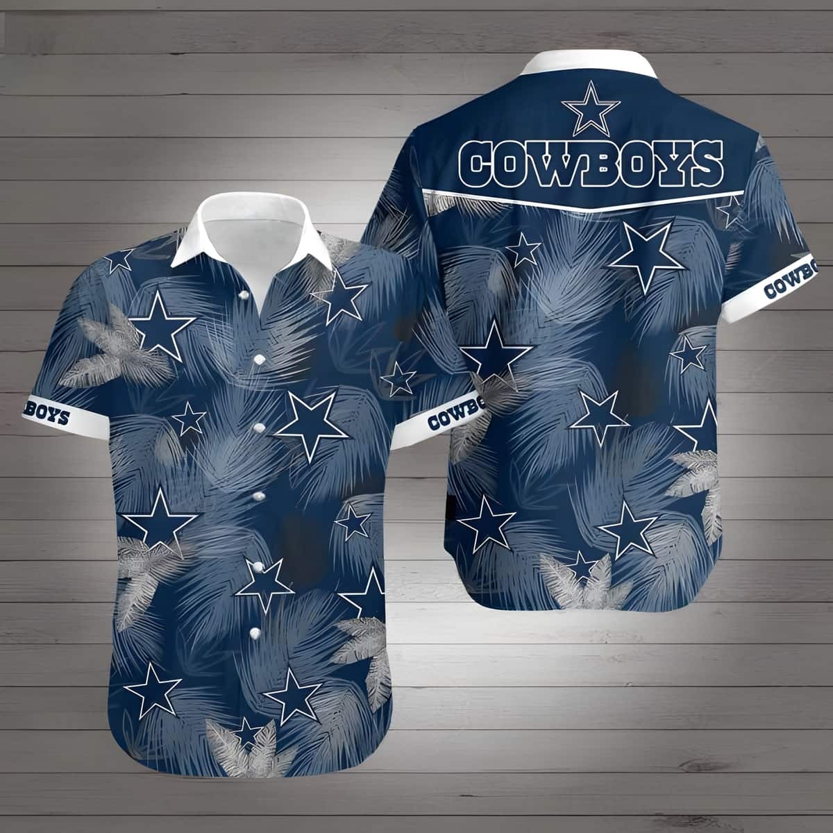 Dallas Cowboys Hawaiian Shirt Beach Gift For Football Players