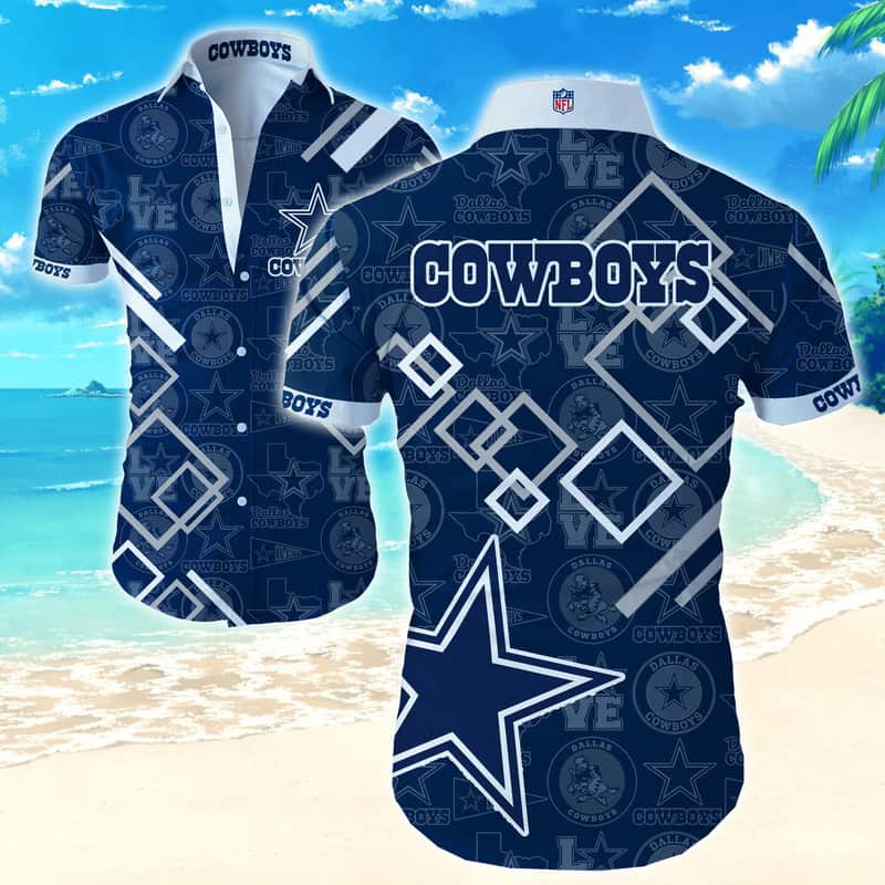 Dallas Cowboys Hawaiian Shirt Football Gift For Best Friend