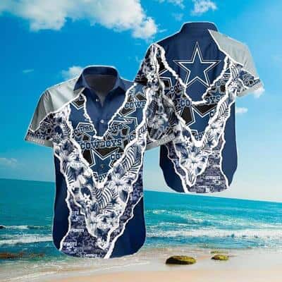 Dallas Cowboys Hawaiian Shirt Summer Beach Gift For Football Fans