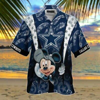 Cool Mickey Mouse Disney Dallas Cowboys Hawaiian Shirt
