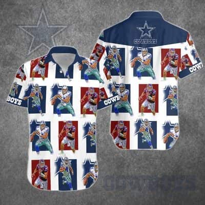 Cool Dallas Cowboys Hawaiian Shirt Beach Gift For Football Players