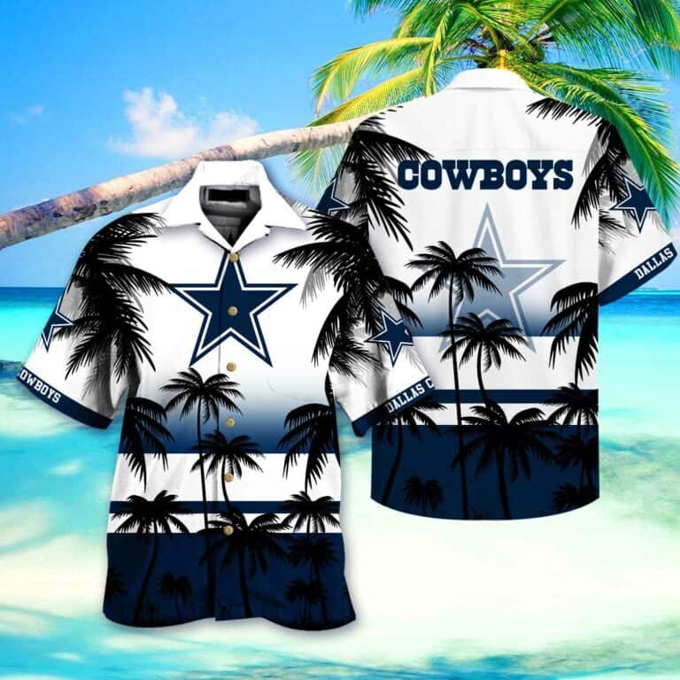 Vintage Dallas Cowboys Hawaiian Shirt Gift For Beach Lovers