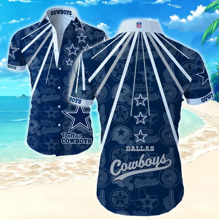 Dallas Cowboys Hawaiian Shirt Football Gift For Dad
